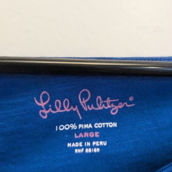 Lilly Pulitzer Pima Cotton Cassie Dress In Schooner - Picture 3 of 3